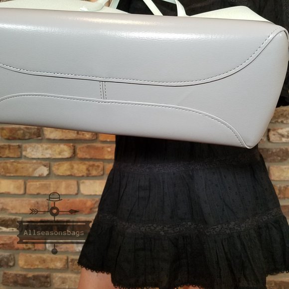 Kate Spade Rock Center NEW YORK Tote BLUE GRAY New York City shoulder bag NEW - Picture 11 of 11